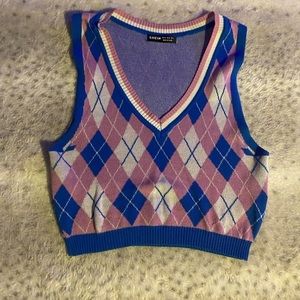 Vest crop top